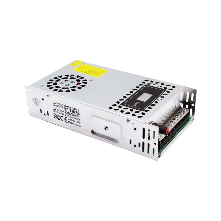 Adjustable Voltage Power Supply SE-480-24 DC24V 480W