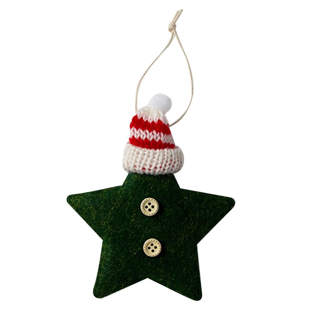 Green Christmas Ornament Star Decoration