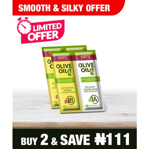 Olive Oil ultra Nourishing Relaxer/Activator creme X2 -(65g)