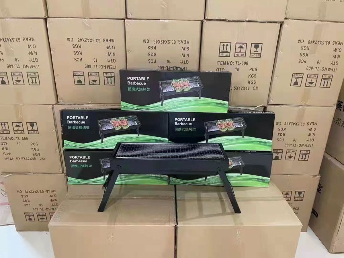 BBQ Grill Folding Portable Stainless Steel Barbecue Grill