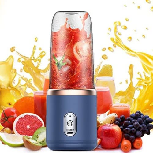 Portable Juice Extractor Smoothies Mixer - Mini Blender Usb - 12000mAh