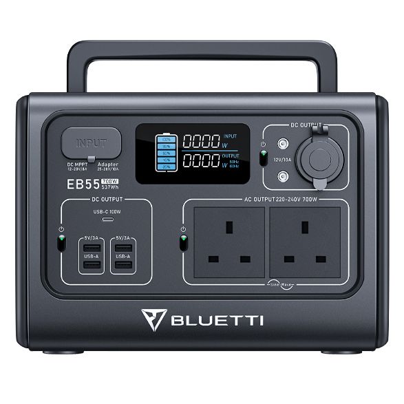 EB55 537Wh/700W LiFePO4 Portable Power Station