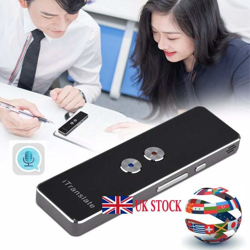 Mini Portable Support 40 Languages Translation Multi-Language Voice Translator  Smart Two-Way Real Time WAAAA