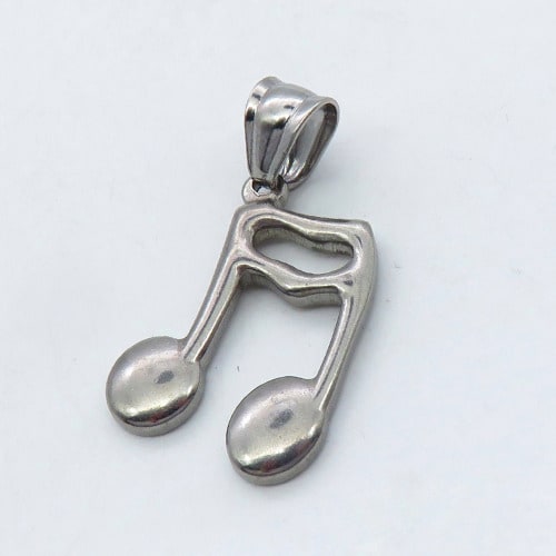 Unisex Music Note Pendant