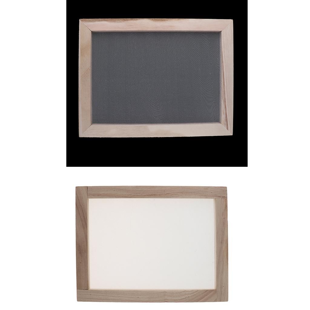 2 PCS Paper Making Screen Papermaking Supplies, Use With