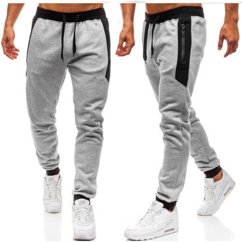 Men's Track Pants-Light Grey