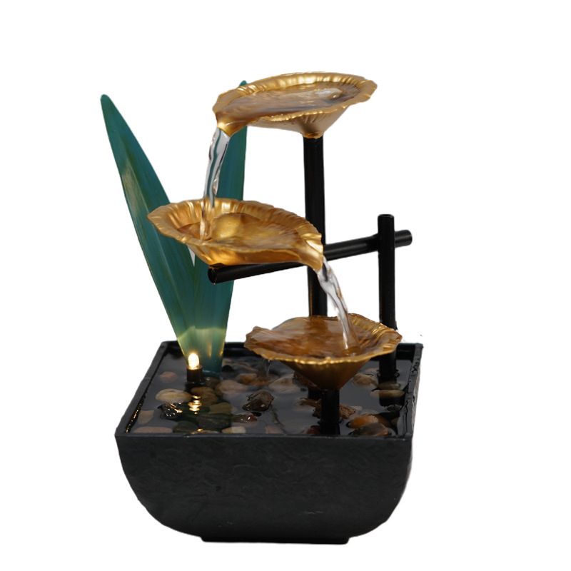 Programmer Desktop Flowing Water Ornaments Alpine Healing