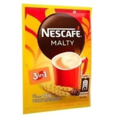 Nestle Nescafe 3in1 Malty Coffee - 25g X 10 Sachets