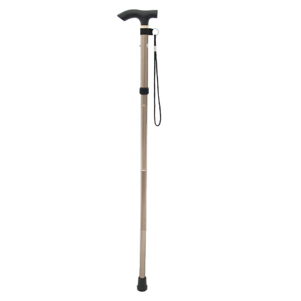Adjustable Collapsible Walking Crutches Stick Mobility  Cane 4