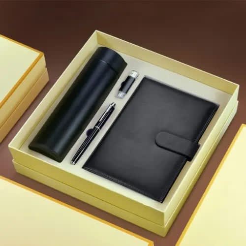 4 In 1 Corporate Gift Set - Black