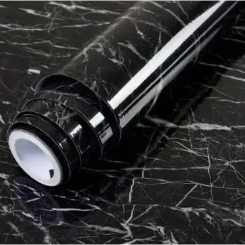 Marble Sticker - Black