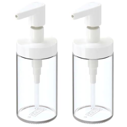 Tackan 2-piece Soap Dispenser Set, White