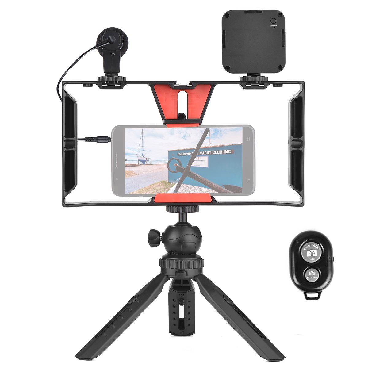 Andoer Smartphone Video Rig Vlog Kit Including Smartphone