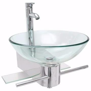 Hanging Wash Hand Basin With Mixer - OLS101