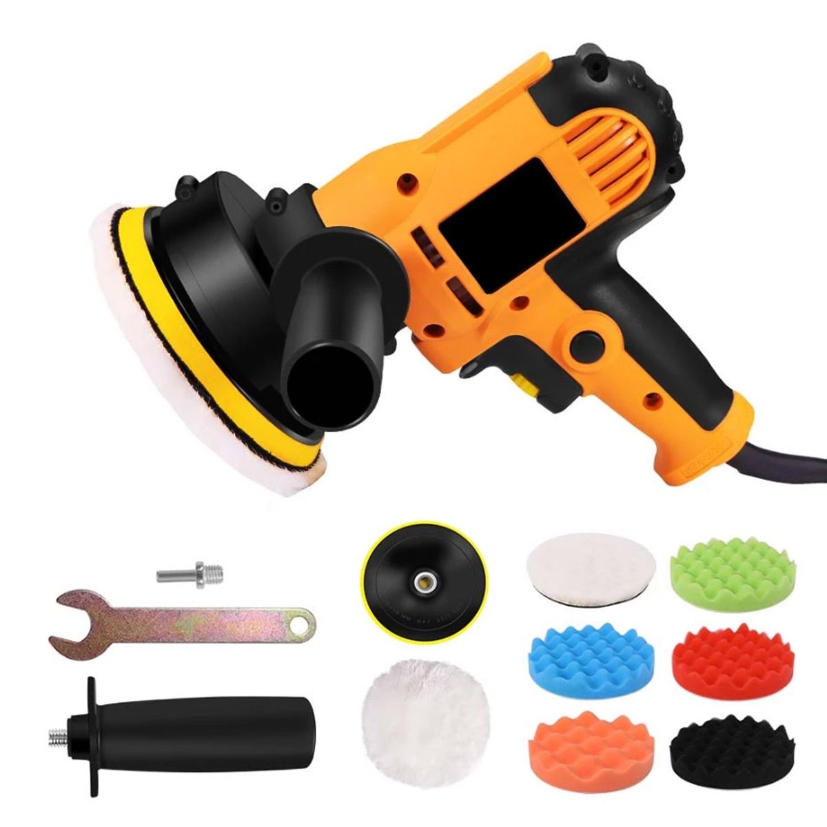 Electric Buffer Polisher 6 Inch For Polishing Sanding Waxing