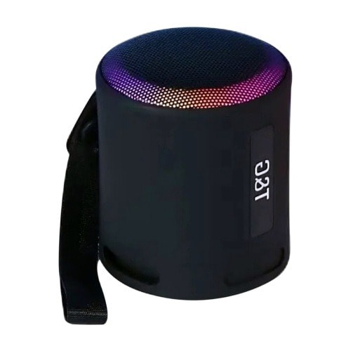 T&g Tg373 Outdoor Portable Led Light Rgb Multicolor Bluetooth Speaker Subwoofer(black)