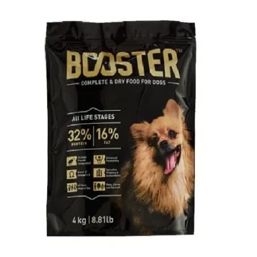 Dog Feed 4kg Booster - For All Dog Ages
