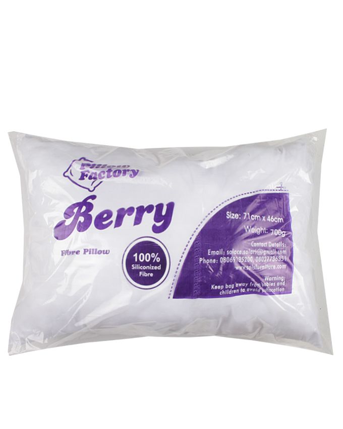 Berry Fibre Pillow (Bed Pillow)