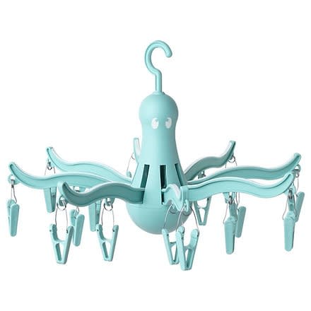 Pressa Hanging Dryer -16 Clothes Pegs- Turquoise