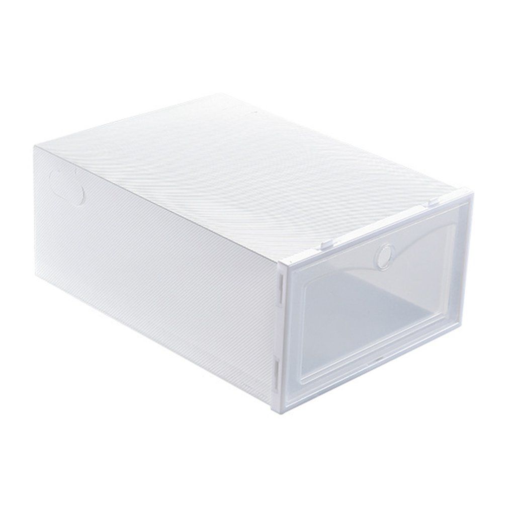 Transparent Plastic Shoe Box Shoe Storage Box Flip Cover Shoe Box Flip Cover