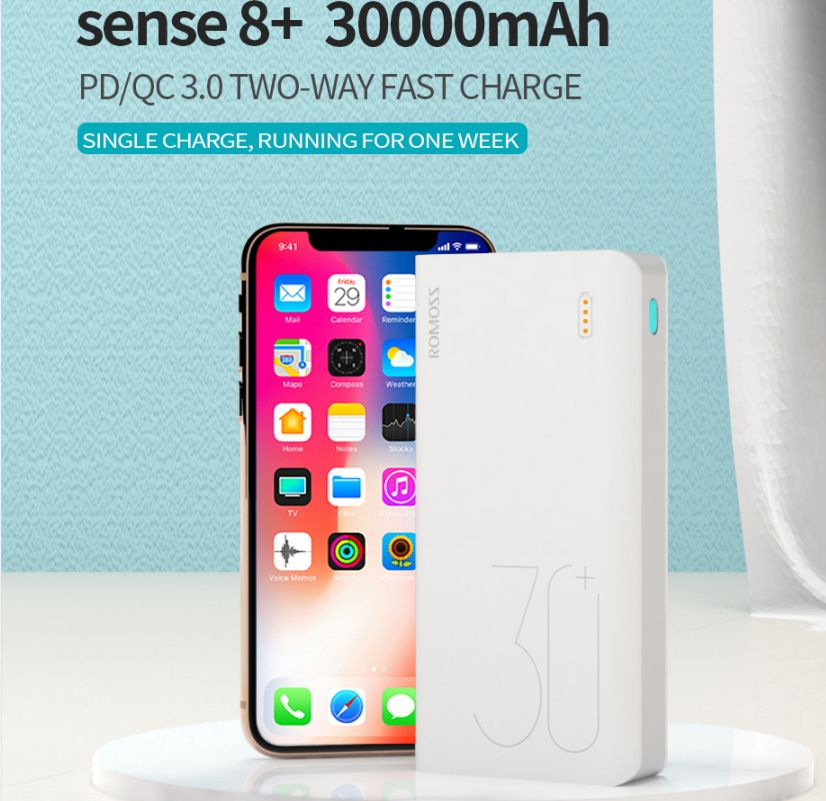 30000mAh Power Banks Two Way Fast Charge