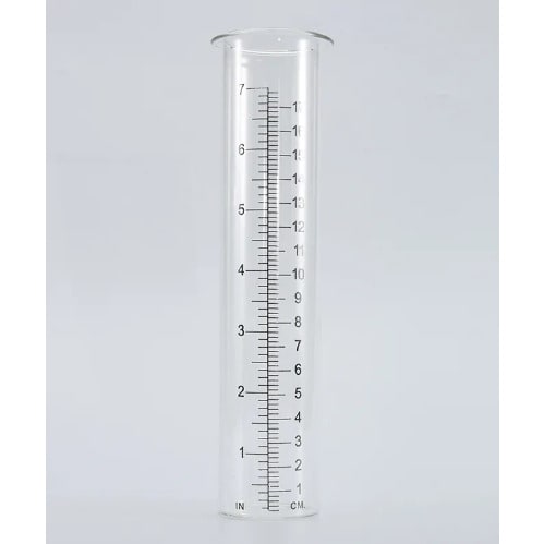 Rain Gauge Glass Replacement Tube -  Glass Replacement Tube For Yard Garden Outdoor Home