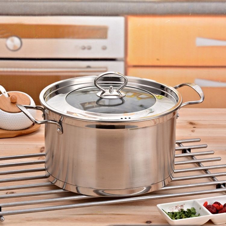 Steamer 26cm Stainless Steel Thickened Double Bottom Steamer