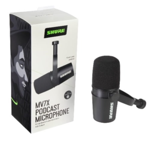 Mv7 Podcast Microphone - Black