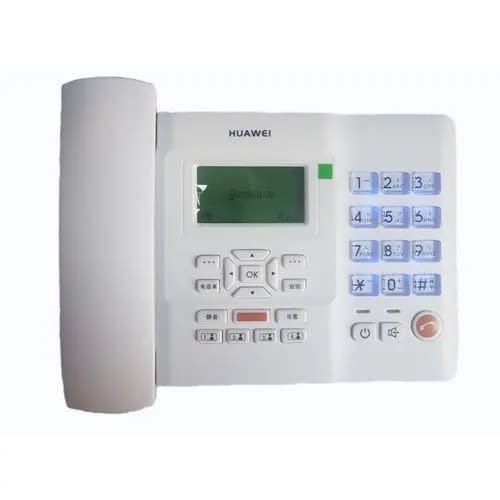 F501 Land Line Desktop Phone - White