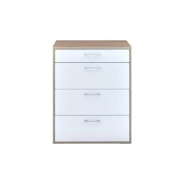 4-Drawer Wooden Office Storage Drawer Cabinet