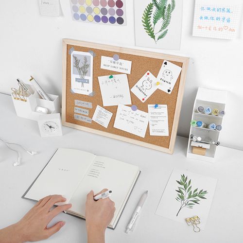 Cork Board Pins Corkboard Pinboard Notice Large Memo 20x30cm