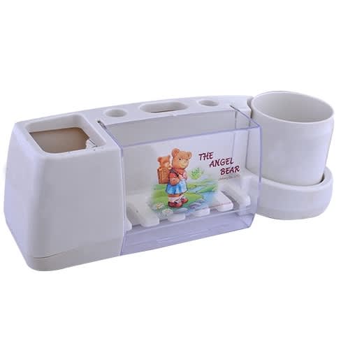 Brush and Toothpaste Storage