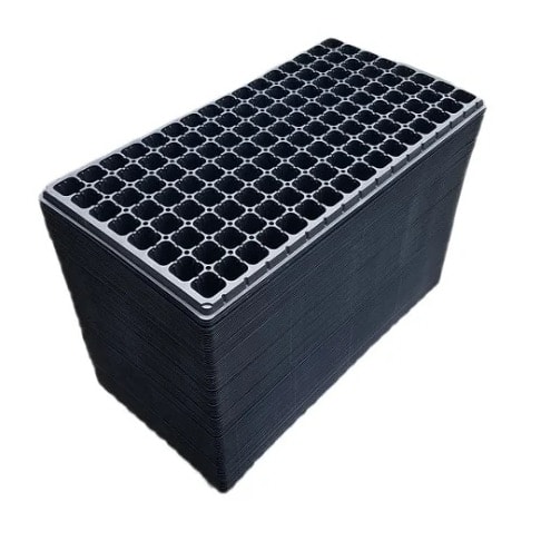 Seedling Tray - 128 Holes Or Cells - 1 Carton - 100 Pieces