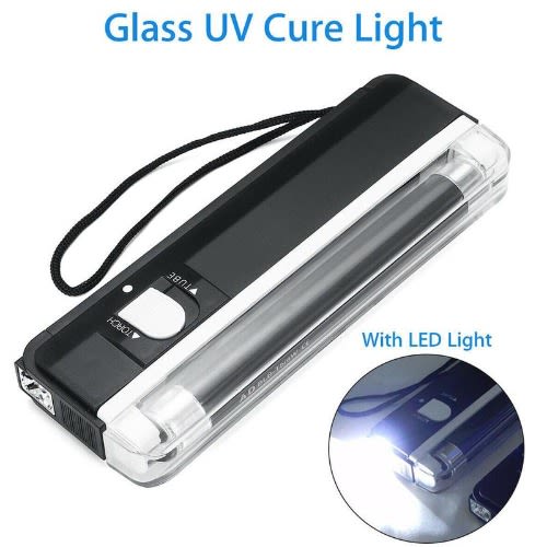 Resin UV Lamp Resin Curing Special Lamp Windshield Car Glass Repair Kit