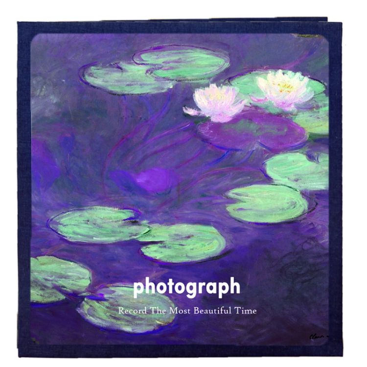DIY Pasted Photo Album, Colour:16 Inch Water Lily