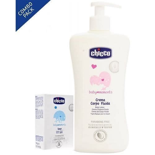 Baby Body Cream - 500ml + Baby Bar Soap