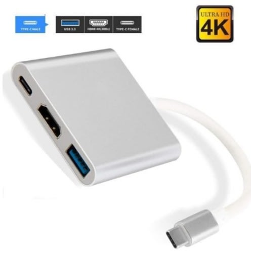 Cashmaster Usb Type C To Usb 30 - Hdmi And Type C Adapter