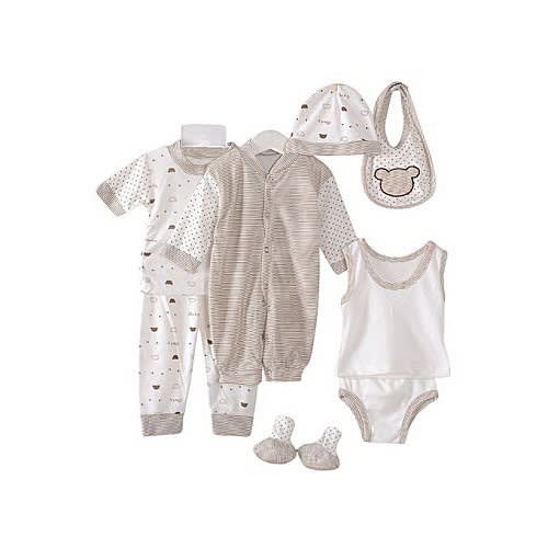 Unisex 8 Pieces New Arrival Wear- Brown