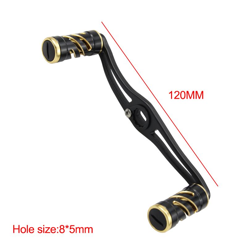 For Alloy Durable Material Promotion Gear Fishing Suitable DAI&SHI Fishing Reel 120 Black Tea Gold D