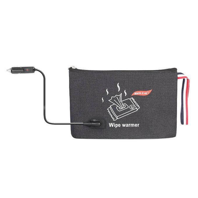 Car Auto Portable Baby Wipe  Bags Napkin Thermostat Heating