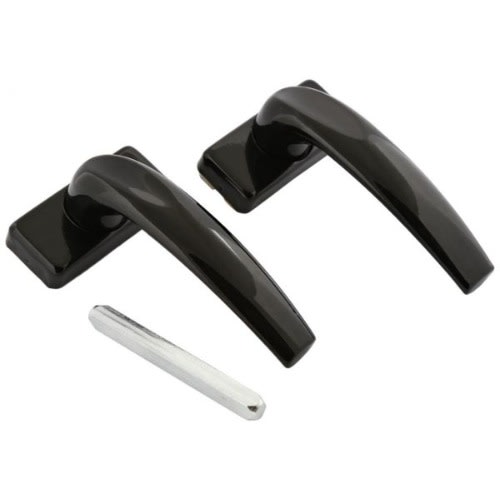 Black Aluminum Door Handle