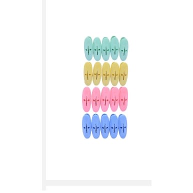 Plastic Family Pegs - 60Pcs
