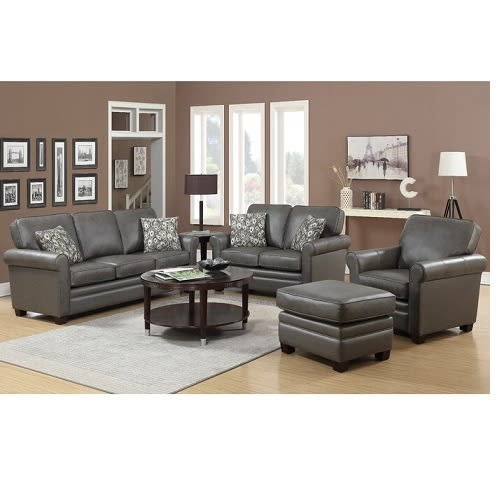 Mc-Garry Sofa Set - Grey