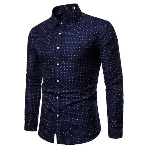 Men's Dotted Design Shirt