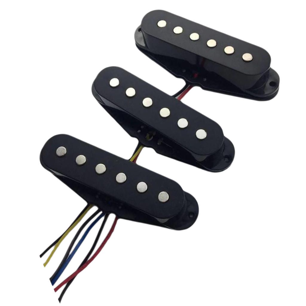 3pcs/ 1 Set Of Standard Single  Guitar Pickup For Stratocaster