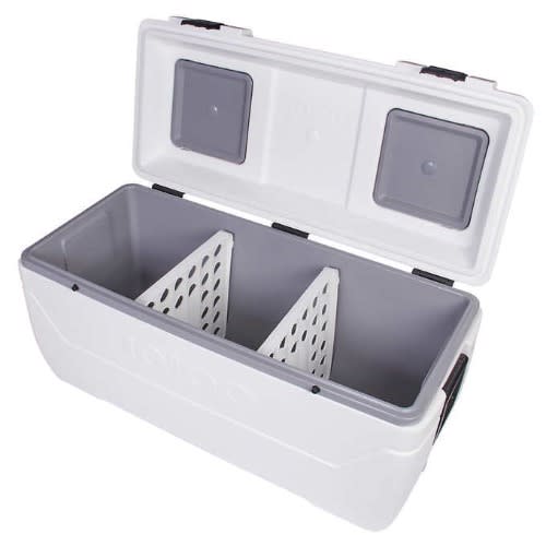 165-quart Maxcold Chest Cooler With Butterfly Quick Access Hatch - 41.25 x 17.75 x 22.6 Inches