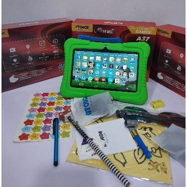 A37 Andriod Educational Tablet - 6GB RAM - 256GB ROM - Green