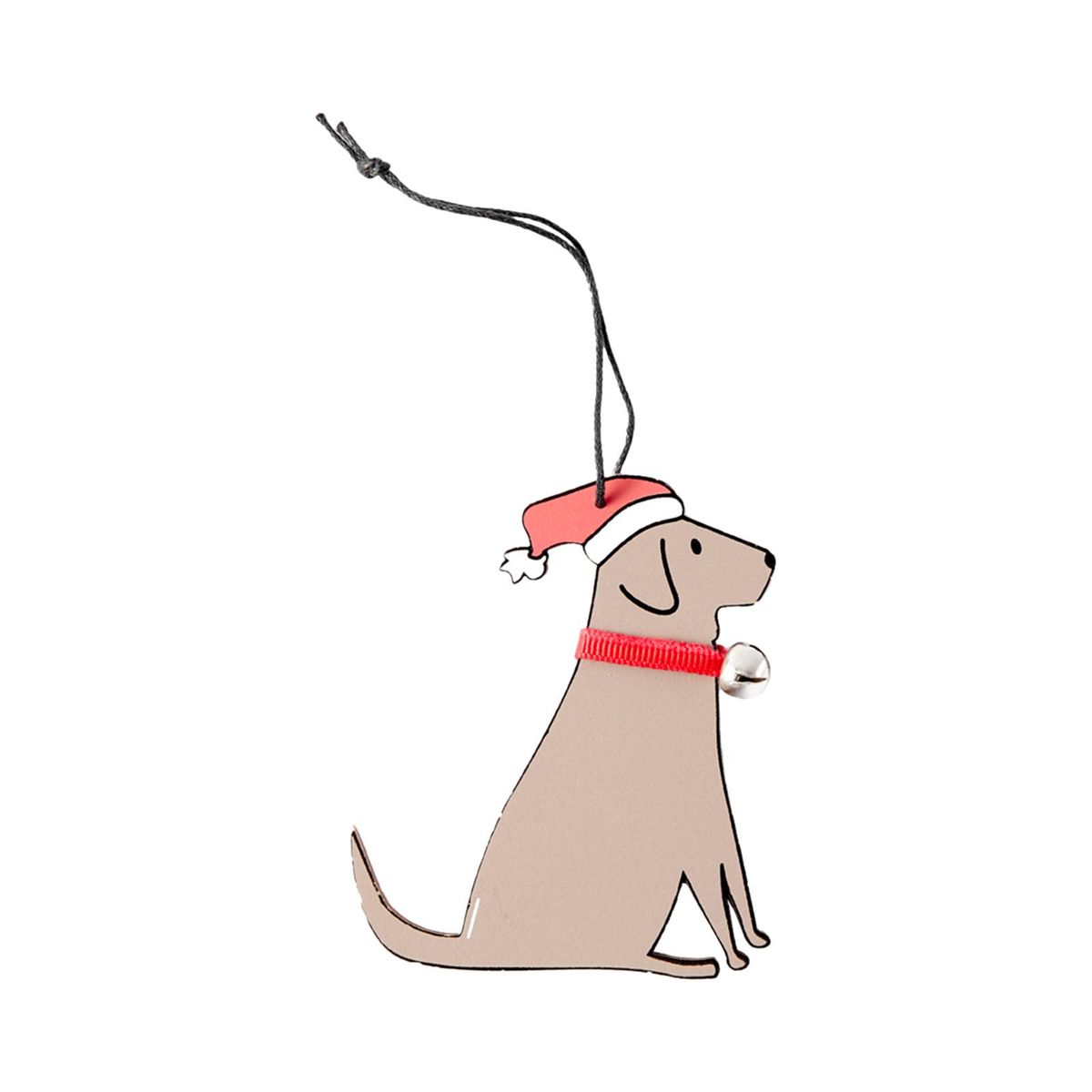 Pet Dog Christmas Tree Pendants Ornament Wood Hanging Dog Sign Merry Christmas Xmas Tree Hanging Decorations DIY Xmas Party Ornaments