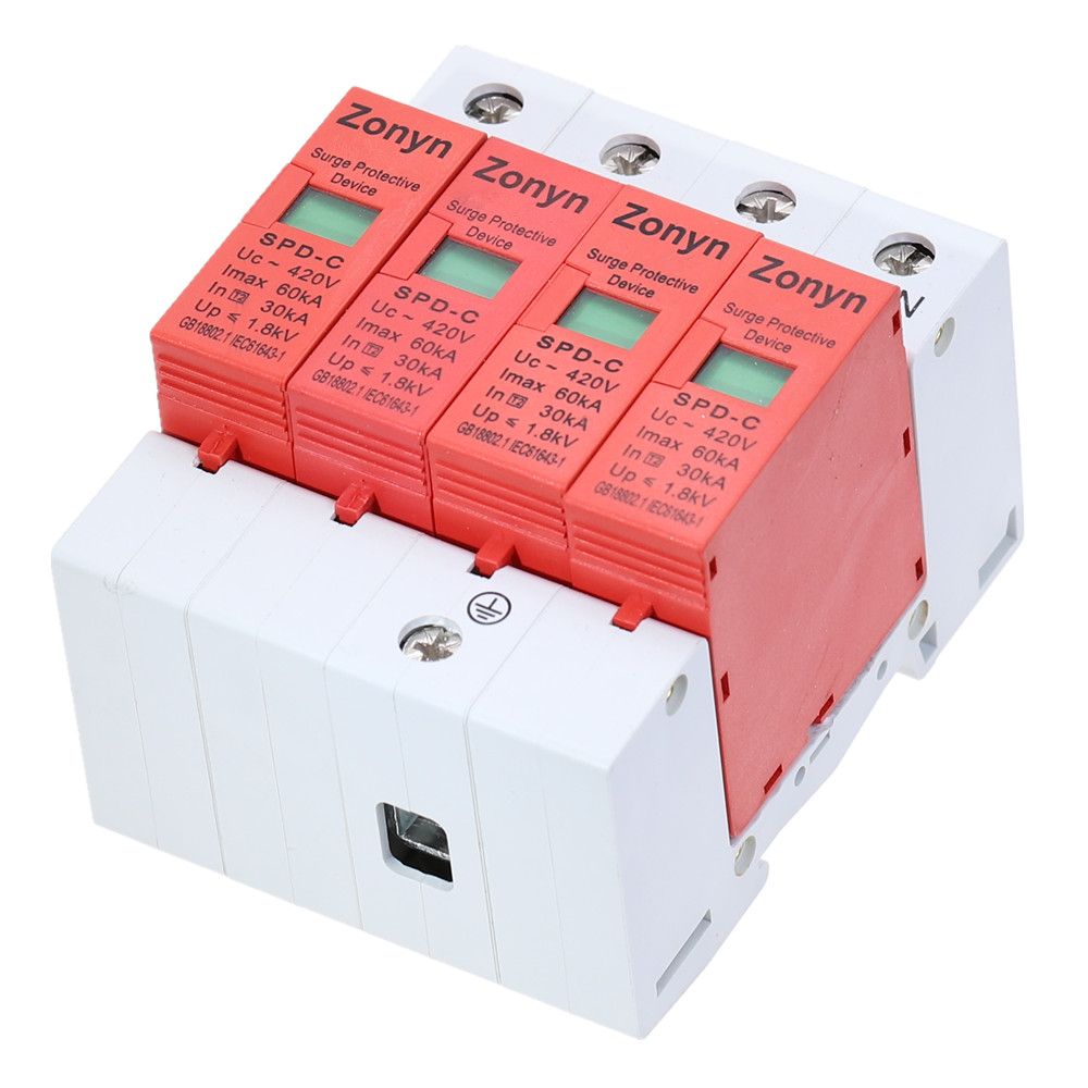 Surge 420V Quality House SPD Protector High 30KA~60KA 4P