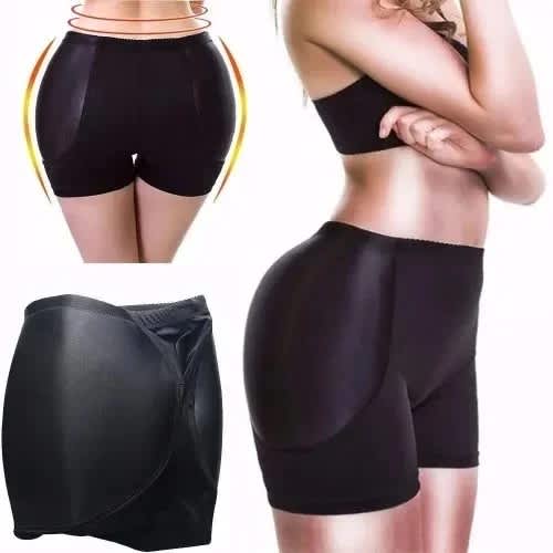 Detachable Hip Padded Underwear & Enhancer - Black